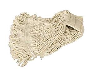 Balai serpillere professionnel - Serpillère - Balai serpillere - Balais laveurs - Frange Coton - Balai lave sol - Frange Faubert coton 350g avec ruban