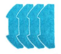 Balai serpillère réutilisable compatible avec aspirateur robot Vozascly R10 avec matériau en microfibre pour sols propres, lot de 4 ou 10 pièces (lot de 4)