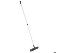 Balai rubber télescopique 2 en 1 gris