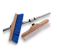 Balai télescopique | Manche 5,50 m | poils rilsan & synthétique | Kibros 21722819KITGM