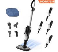 Balai vapeur - 8 en 1 - YOIMOIMO - 380 ml - 3 modes - 1600 W - Tient debout tout seul