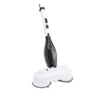 Balai vapeur électrique 2-en-, réservoir 800 ml + double brosse rotative pour sols durs, carrelage et parquet - puissant, silencieux et facile à manœuvrer