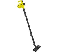Nettoyeur vapeur à main - 1050 W - 3,5 bar - 350 ml - extension pour sol - débit vapeur de 30g/min - noir & jaune