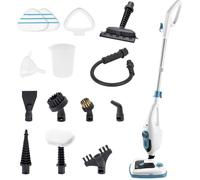 Balai vapeur multifonction - WOOPSO - Multi 12 ProMax - 1500W - Élimine 99,9% des virus et bactéries - Sans détergents