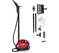 Balai Vapeur Polyvalent GIANTEX avec 19 Accessoires,2000W avec Réservoir de 1,5 L pour Nettoyer Plancher, Tapis, Rideaux Rouge