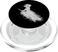 Balai Volant sorcière enchantée Halloween PopSockets PopGrip pour MagSafe