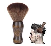 Balais à cou brosse à cheveux Nettoyage Coupe de Cheveux Plumeau Brosse Plumeau pour le Cou Cheveux Salon de Coiffure Balais à Cou Brosse à Cheveux Brosse pour le nettoyage du coiffeur（Marron）