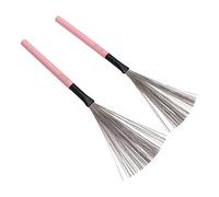 Balais de Batterie en érable, Brosse pour Batterie avec Fil D’acier for