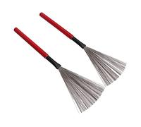 Balais de Batterie en érable, Brosse pour Batterie avec Fil D’acier for