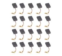 Balais de carbone pour moteur électrique professionnel, 20 pièces, remplacement pour perceuse, meuleuse d'angle