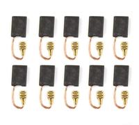 Balais de charbon 6,3 x 16 x 22 mm pour meuleuse d'angle Bosch GWS 20-230 H - 10 pièces Kit de réparation de contacts longue durée pour moteur électrique Accessoires d'atelier