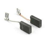 Balais de Charbon 6x16x23mm pour Worx Meuleuse d'Angle WU738 WU746 WU734 WU180 50025881 - Paire Rechange Auto-Ajustement 180/230mm