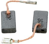 Balais de Charbon Asein 1129 pour Outils Électriques Bosch & Hilti - 5x10x16mm - 0,20x0,39x0,63'' - Avec Arrêt Automatique - Remplace les pièces d'origine 1.607.000.482, 1.607.014.172 & 1.607.014.176