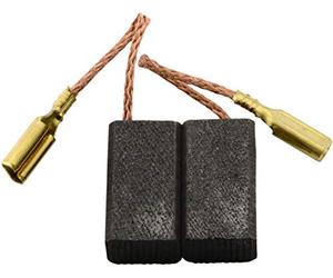 Balais de Charbon Buildalot Specialty ca-03-68510 pour Skil Mini Meuleuse Angulaire 9003-6x8,4x15mm - Avec ressort, cable et connecteur - Remplace les pièces d'origine 2.610.394.009