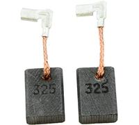 Balais de Charbon Buildalot Specialty ca-03-74535 pour Makita Marteau HR2470-5x11x15,5mm - Avec ressort, cable et connecteur - Remplace les pièces d'origine 194074-2 & CB-325