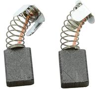 Balais de Charbon Buildalot Specialty ca-07-85609 pour Makita Scie 2412 N - 6,5x13,5x16mm - Avec ressort, cable et connecteur - Remplace les pièces d'origine 181044-0, 181048-2, CB-153, CB-155, CB-161