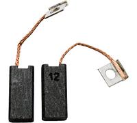 Balais de Charbon Buildalot Specialty ca-15-07134 pour Bosch GRW 9-6,3x10x21,5mm - Avec Arrêt automatique, ressort, cable et connecteur - Remplace les pièces d'origine 1.607.014.126