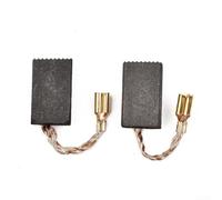 Balais de charbon compatibles avec les meuleuses d'angle Bosch GWS 1000 1100 1400 10 11 14 15-125, 4,8 x 9,7 x 16,1 mm, pièces de rechange en fibre de carbone pour réparer les moteurs intermittents