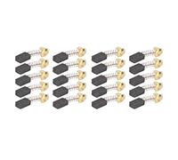 Balais de charbon de moteur de remplacement 20 pièces accessoires d'outils électriques en cuivre durable de haute qualité pour meuleuse d'angle perceuse électrique marteau coupe