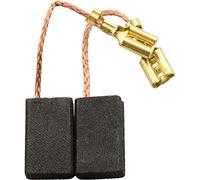 Balais de Charbon pour AEG AG1300-125XE meuleuse - 5x10x16mm - 2.0x3.9x6.3'' - Avec arrêt automatique
