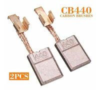 Balais de charbon pour Makita CB-440, BHP458, BDF452, BHP454, DDF458, DF458D, DHP458 et plus ¿ Lot de 2