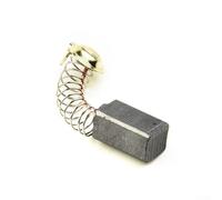 Balais de charbon pour marteau perforateur rotatif - 6,5 x 7,5 x 12 mm - Kit de remplacement compatible avec l'outil Guild PDH26G 1000 W, composite carbone-métal, terminal E15