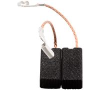 Balais de Charbon pour METABO EW 10125 S-QUICK mini meuleuse angulaire - 6,3x8x15mm - Avec arrêt automatique