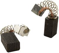 Balais de Charbon pour METABO FMS 200 INTEC coupeuse/scie - 6x8x12mm