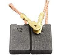 Balais de Charbon pour METABO W 20-230 SP mini meuleuse angulaire - 6x16x24mm - Avec arrêt automatique