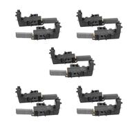 Balais de Charbon pour Moteur de Lave-Linge, Compatible avec Whirlpool | 10 Pièces; 5 × 13.5 × 39.6 mm; Plastique + Charbon