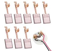 Balais De Charbon pour Moteur pour Makita CB440, 8 pièces Charbons Moteur CB440, Charbons CB440, Balais De Charbon pour Moteur CB440, pour Makita CB-448, CB-436 et CB440, Couleur : Or rose.