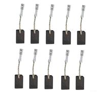 Balais de charbon pour moteurs d'outils électrique Balais de charbon for meuleuses d'angle Metabo 5x10x16 mm, lot 10