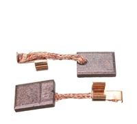 Balais de charbon pour outils électriques - 13 x 10 x 3 mm - Ensemble de brosses de rechange en fibre de carbone et cuivre haute fiabilité pour DTD146, DHP456, BHP458, BDF446, CB440