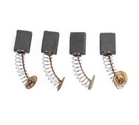 Balais de moteur électrique pour outils électriques, balais de carbone de rechange 16 x 12,5 x 6,5 mm, compatibles avec meuleuse d'angle, perceuse, scie circulaire, pour pièces de rechange