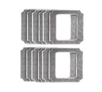 Balais De Nettoyage Compatibles Avec Les Robots Nettoyeurs De Vitres ABIR Et WD8, Chiffons Lavables Et Réutilisables For Le Nettoyage Des Vitres, Pièces De Rechange, Lots De 6, 12 Ou 18 Pièces.(12pcs)