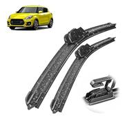 Balais d'essuie-glace avant compatible avec Suzuki Swift V AZ 2017 - 2023, pare-brise, fenêtre de voiture, brosses de pluie 21"+18"
