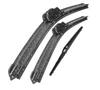 Balais D'essuie-Glace Avant et Arrière pour Kia Rio 4 2017-2023 24"+16"+11", Remplacement Accessoires Fenêtre Brosses de Pare-Brise
