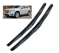 Balais d'Essuie-Glace Avant pour BMW X5 F15 2013-2018 24"+20", Essuie-Glaces Silencieux Nettoyage Sans Traces Caoutchouc Résistant Accessoires Auto