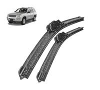 Balais d'Essuie-Glace Avant pour Ford Explorer 4 U251 2006-2014 21"+21", Jeu de 2 Silencieux Nettoyage sans Traces Caoutchouc Résistant Accessoires Auto