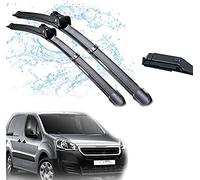 Balais d'essuie-Glace Avant, pour Peugeot, pour Partner 2008 2009 2010 2011 2012 2013 2014 2015 2016 2017 2018 Balai d'essuie-Glace de Voiture 26 "+ 16"