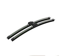 Balais D'essuie-glace Avant Pour Seat Pour Leon 1M MK1 1P MK2 5F MK3 KL MK4 2000-2023 2 Pièces Accessoires De Pare-brise 2012 2018 MENSUNUBNM(Black-Green,1P MK2 (2005-2012))