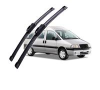 Balais d'essuie-glace Balais d'essuie-glace avant, brosses, accessoires de coupe, crochet UJ, pour FIAT Scudo 2000 2001 2002 2003 2004 2005 2006 (Couleur : Right Hand Drive)