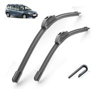 Balais d'essuie-glace de voiture compatible avec Dacia Renault Logan 1 I 2004 2005 2006 2007 2008 2009 2010 2011 MK1 pare-brise avant