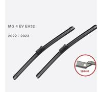 Balais D'Essuie-Glace De Voiture Pour MG 4 EV EH32 2022-2023 24"+16", Ensemble Balais Bras D'Essuie-Glace Pare-Brise Nettoyeur FenêTre Brosses Pluie