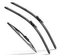 Balais D'Essuie-Glace De Voiture Pour Traverse 2012-2017 24"+21"+13", Ensemble Balais Bras D'Essuie-Glace Pare-Brise Nettoyeur FenêTre Brosses Pluie