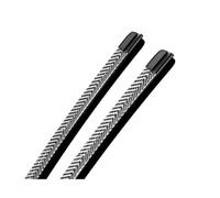 Balais d'Essuie-Glace Plats pour Focus 2, 3，4, pour MK1, MK2, MK3, MK4 | Lot de 2 balais d'essuie-glace Av&ant en fibre de carbone pour Focus 2, 3，4, pour MK1, MK2, MK3, MK4 (1998-2023, 2010, 2011,