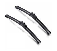 Balais d'essuie-Glace pour Dodge Ram 1500 2500 3500 4500 2009-2012 2013 2014 2015 2016 2017 2018,Montage Avant arrière Pare-Brise fenêtre Lame d'essuie-Glace de Voiture Automatique Caoutchouc