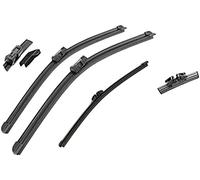 Balais d'essuie-glace pour Ford Ecosport MK2 II 2017-2021 55,9 cm + 40,6 cm + 27,9 cm d'essuie-glace avant arrière, Essuie-glaces arrière, Joint Essuie Glace