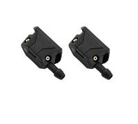 Balais d'essuie-glace pour lave-glace de voiture, 2 pièces, Jets de pulvérisation d'eau, buses montées sur bras de 8mm 9mm, capacité de pulvérisation d'eau Gicleur de lave-glace(2PCS)