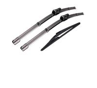 Balais d'essuie-Glace Voiture pour Peugeot 208 II MK2 E-208 2019 2020 2021 2022 2023 2024 Pare-Brise Pare-Brise Accessoires Voiture Ensemble Balais D'essuie-Glace Avant Et Arrière Balai d'Essuie(LHD)